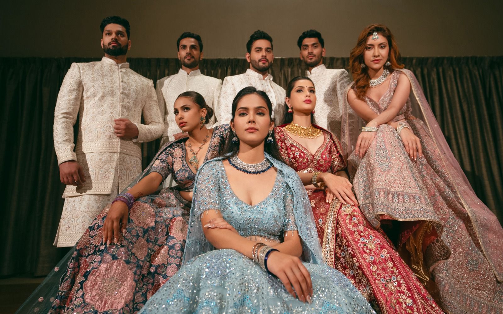 Color Coordination Tips for Indian Groomsmen and Bridesmaids